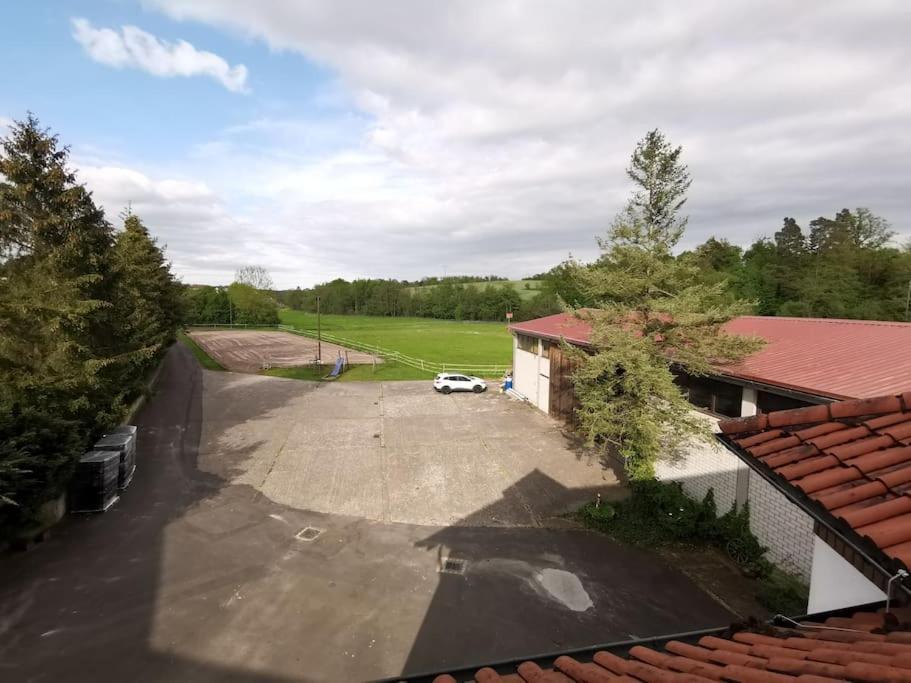 Studio Und Apartment Auf Dem Pferdehof Burgpreppach Exterior foto